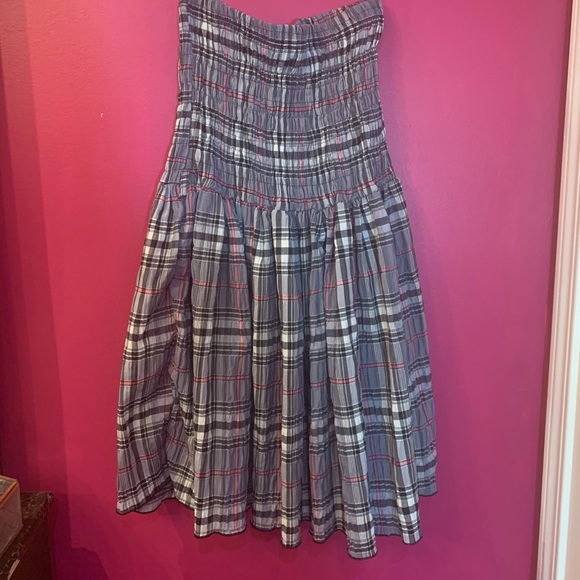 Smocked plaid dress - Picture 1 of 1